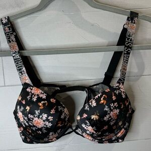 Victoria’s Secret | Floral Bombshell Plunge Bra Size 34A
